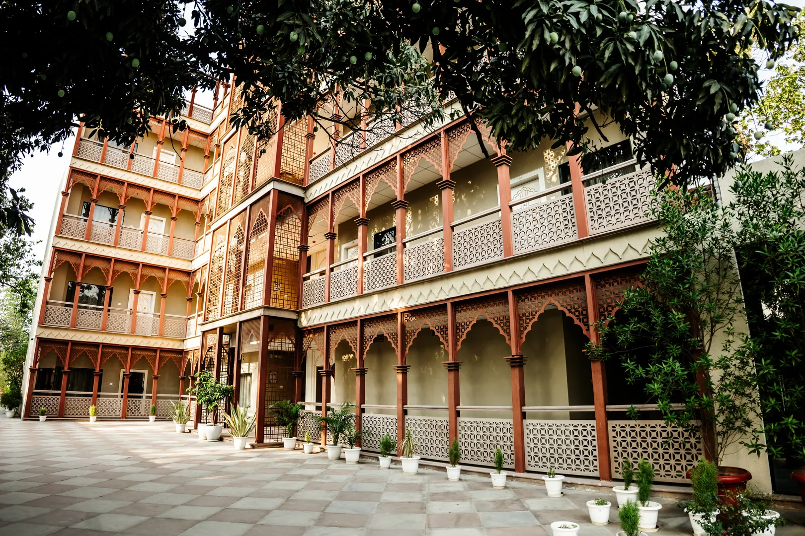 Aam Bagh Banaras Arcaded Courtyard