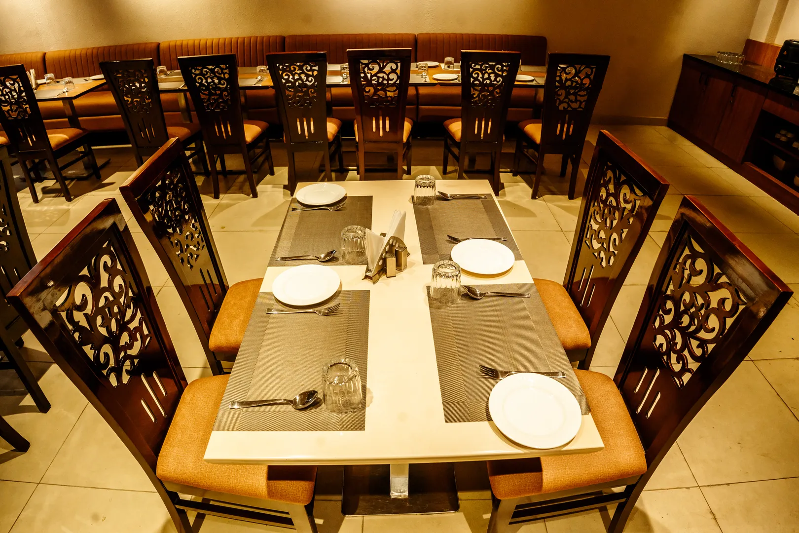 Teak Arched Pillars