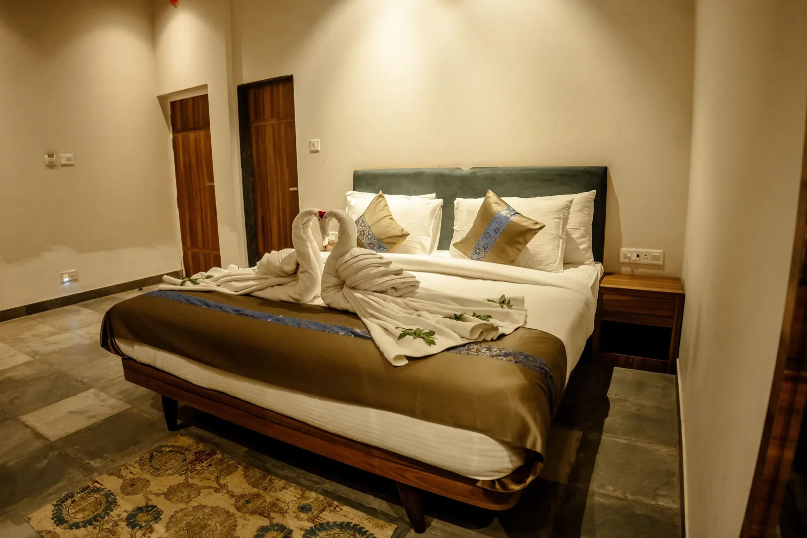 Premier Room — Water Courtyard Nightview